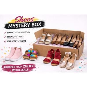 Shoes Reseller Box Zulily Wholesale Trendy Shoes Bundle Low Cost Inventory 5 lb
